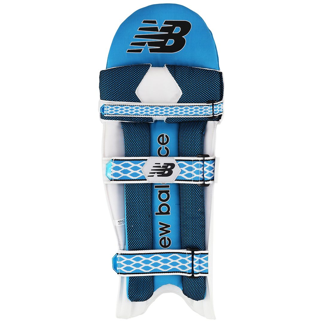 New Balance Burn Adults Mens White Cricket Batting Pads