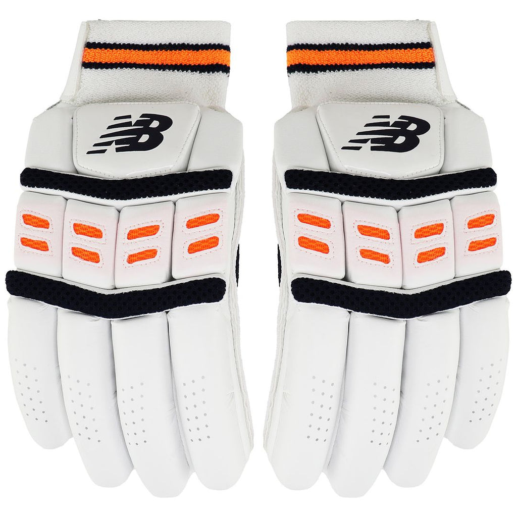 New Balance DC Pro Adult Mens White Cricket Batting Gloves