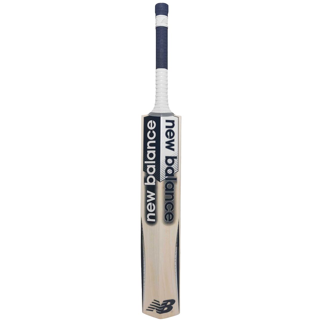 New Balance Heritage Blue Silver Mens Cricket Bat