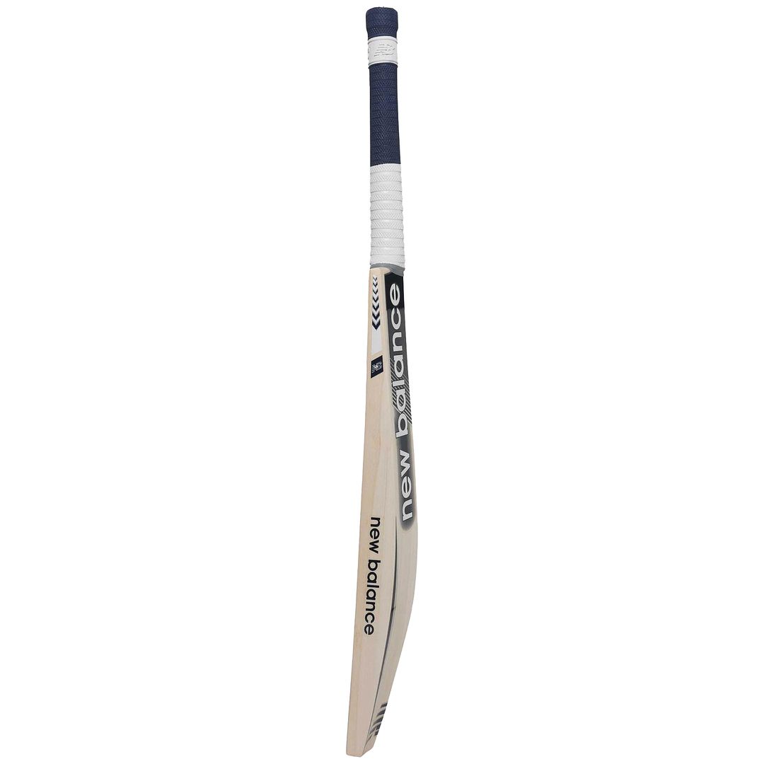 New Balance Heritage+ Blue Silver Mens Cricket Bat