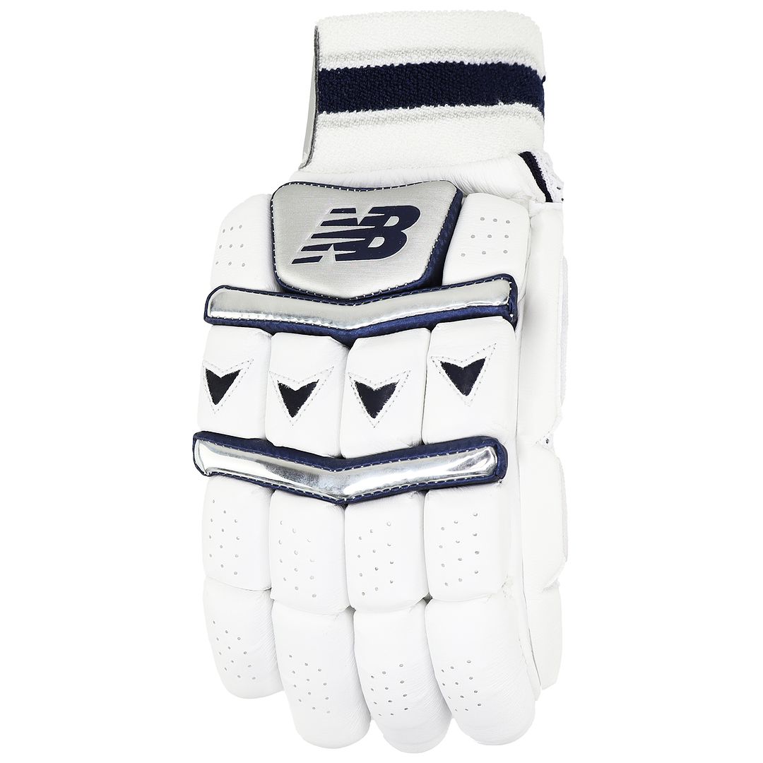 New Balance Heritage+ Junior Youth White Cricket Batting Gloves