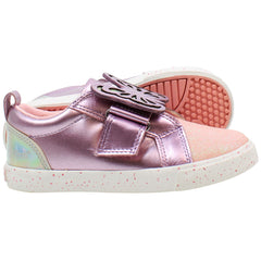 Kickers Towni Faerie Kids Pink Plimsolls