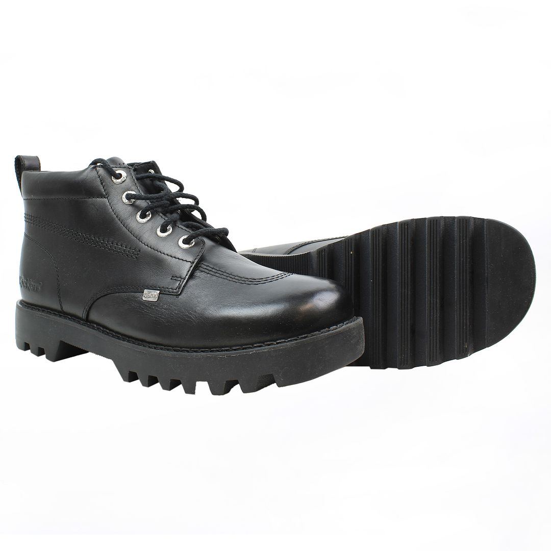 Kickers Kizziie Hi Mens Black Boots NO BOX