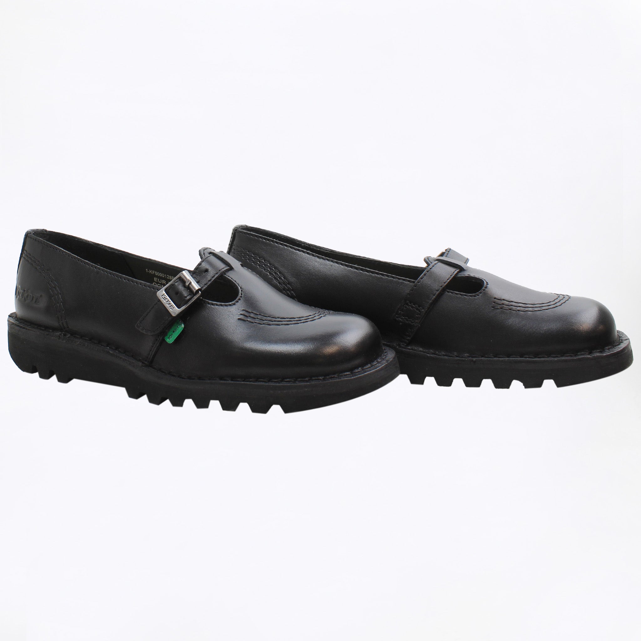 Kickers Kick Lo T W Core Kids Black Shoes NO BOX