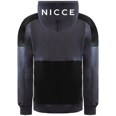 Nicce District Mens Black/Grey Track Jacket