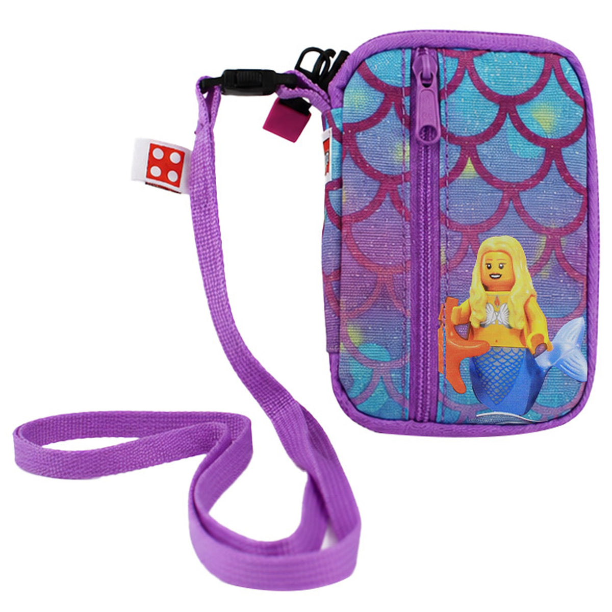 Lego Mermaid Kids Pink Card Wallet