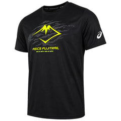 Asics Fujitrail Logo Mens Black T-Shirt