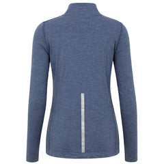 Asics MetaRun Warm Womens Blue Top