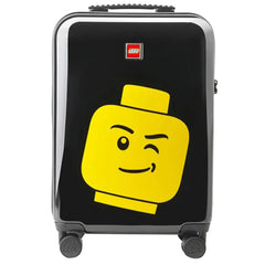 Lego 40L ColourBox Minifigure Head Black Cabin Suitcase