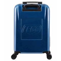 Lego 40L ColourBox Minifigure Head Navy Cabin Suitcase