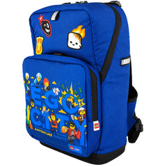 Lego 20L City Awaits Optimo Starter Kids Blue Backpack