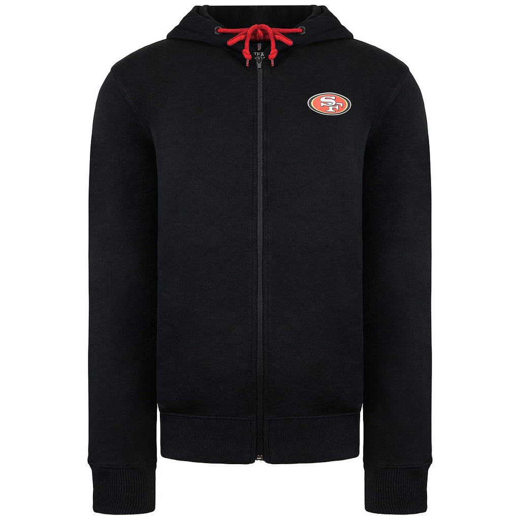 US Sports San Francisco 49ers Sweatshirt Zip Up Track Top - Mens