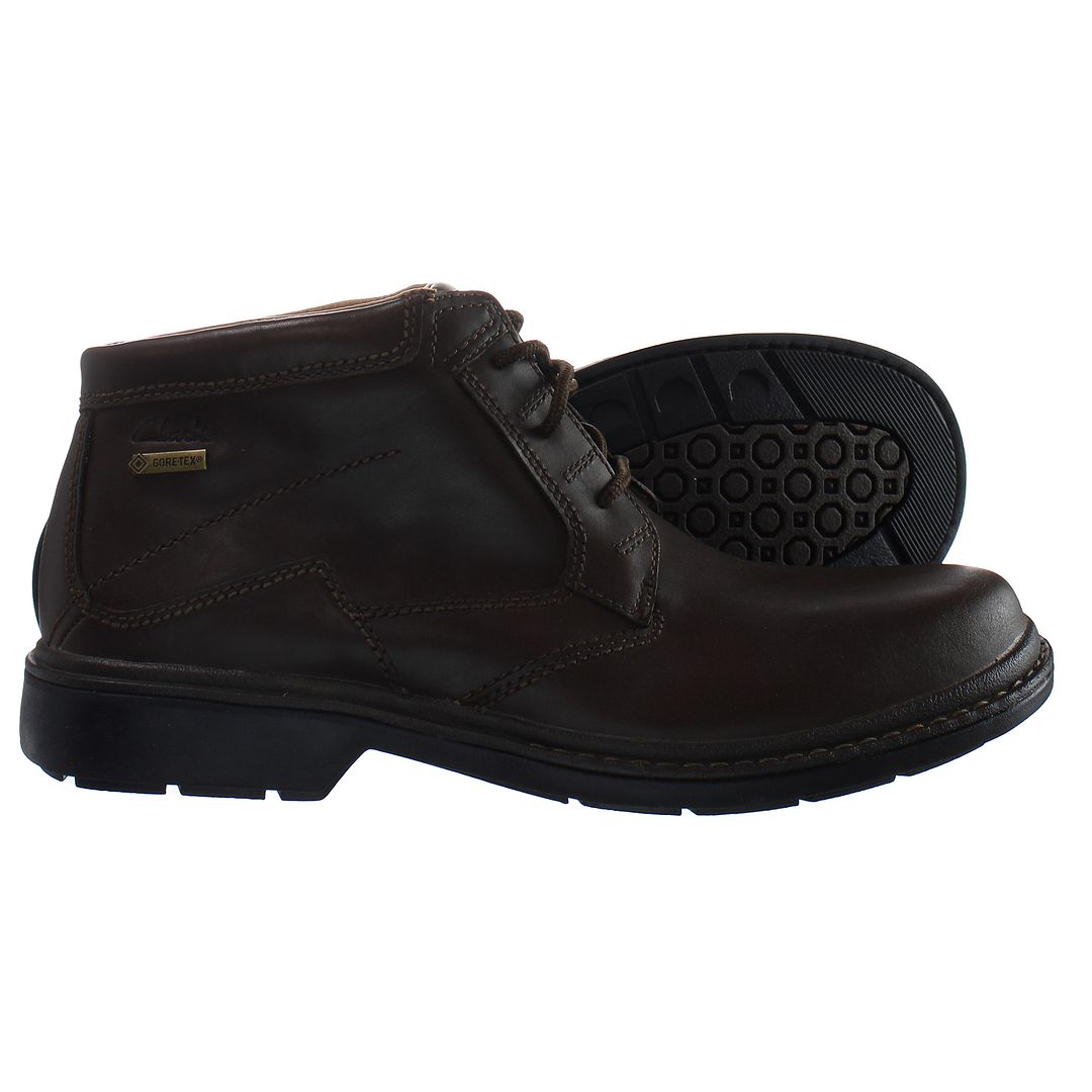 Clarks Rockie Hi Gore-Tex Mens Brown Boots