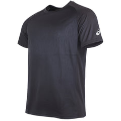 Asics Actibreeze Jacquard Mens Black T-Shirt