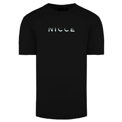 Nicce Vina Mens Black T-Shirt