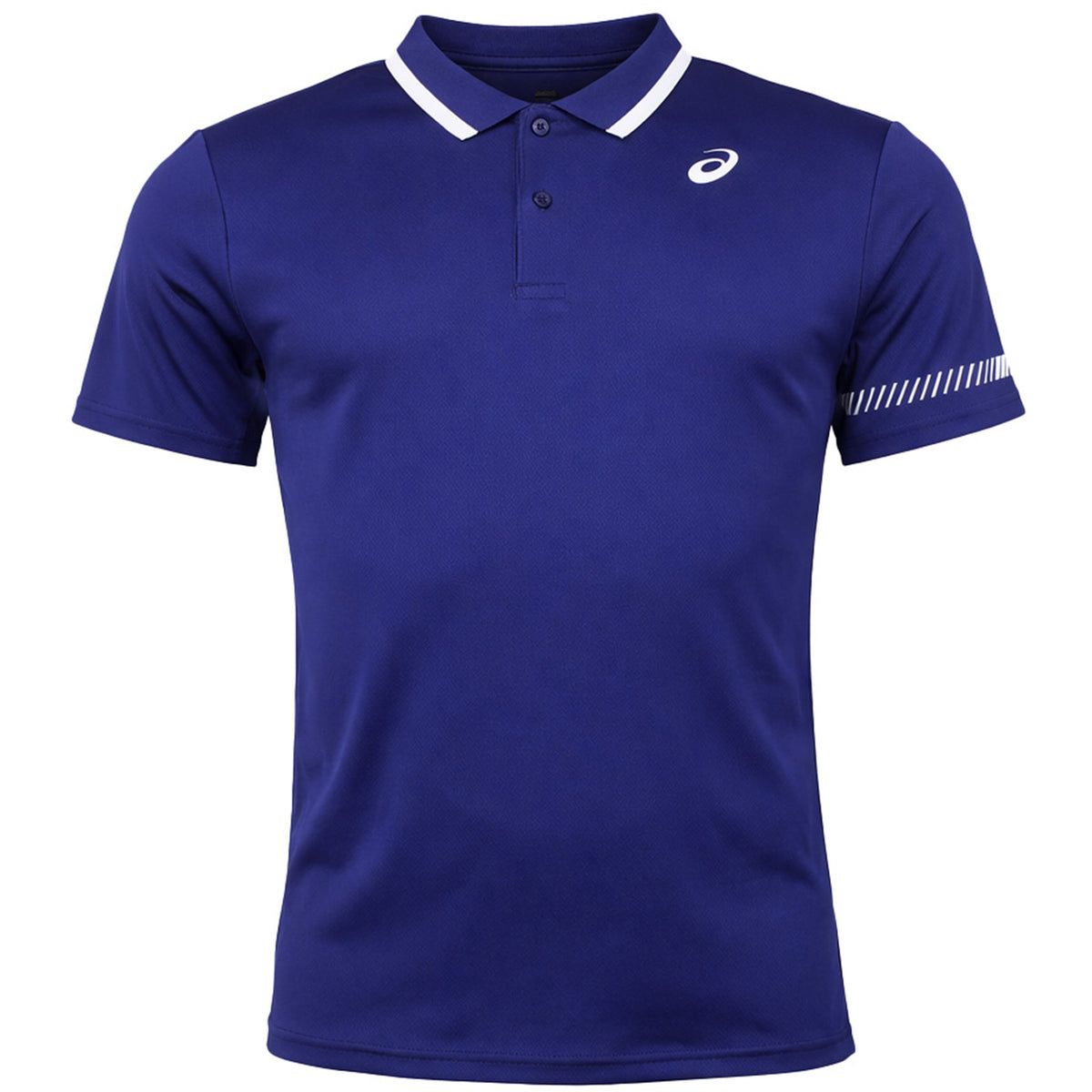 Asics Court Mens Navy Tennis Polo Shirt