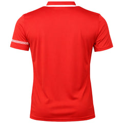 Asics Court Mens Red Tennis Polo Shirt