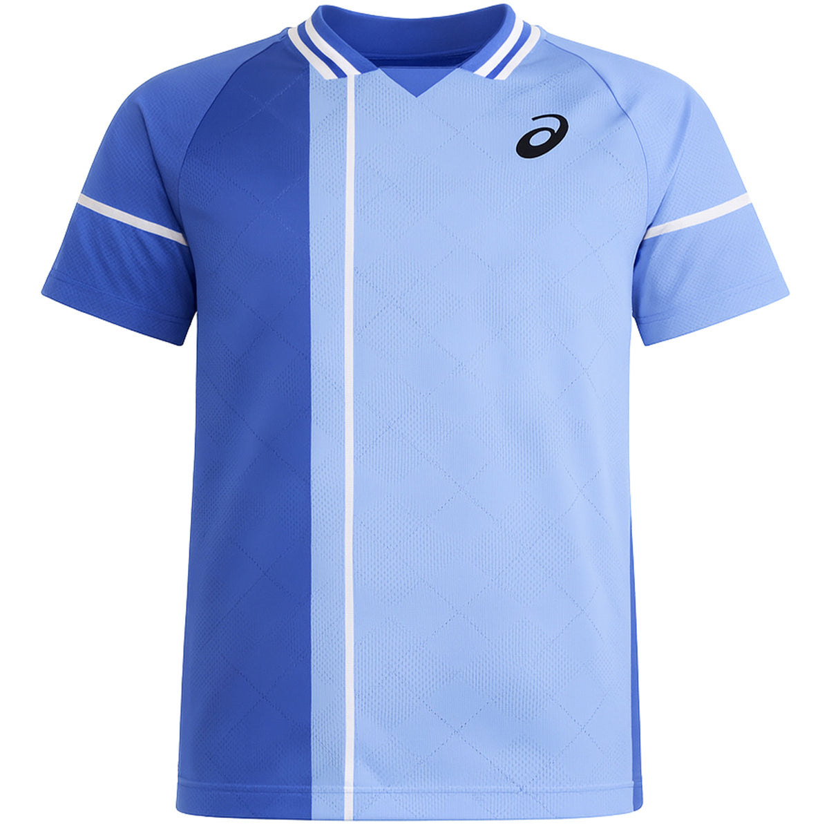 Asics Match Actibreeze Mens Blue Tennis Top