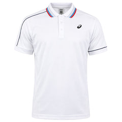 Asics Classic Mens White Tennis Polo Shirt