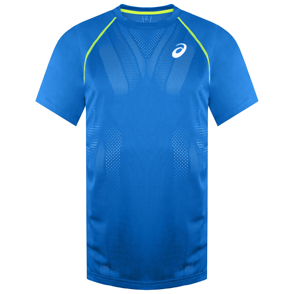 Asics Match Actibreeze Mens Blue Tennis Top
