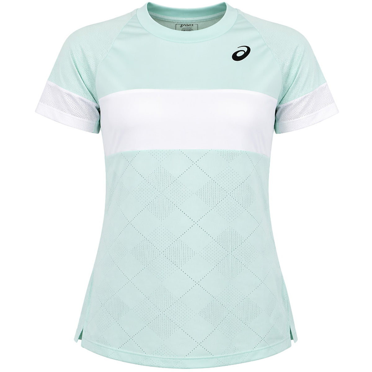 Asics Game Womens Light Blue Tennis T-Shirt