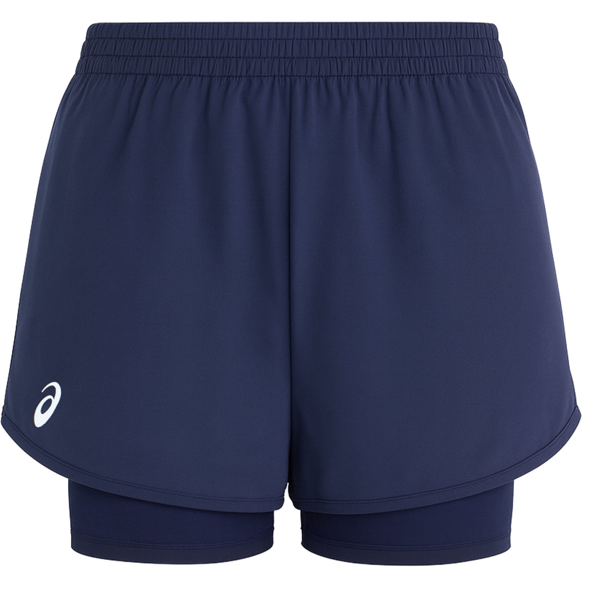 Asics Match Womens Navy Tennis Shorts
