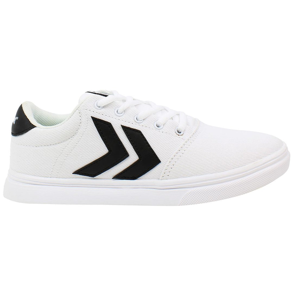 Hummel Essen Mens White Plimsolls