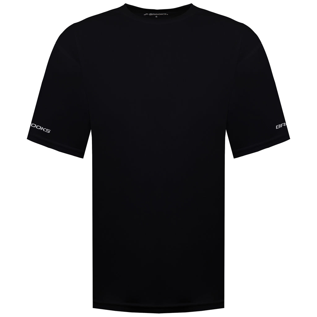 Brooks Stadium Mens Black T-Shirt