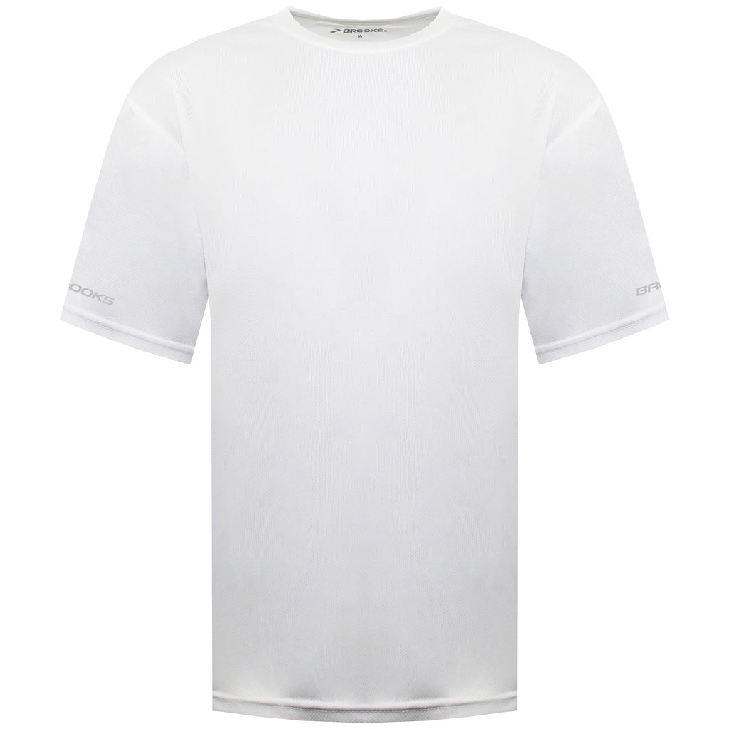 Brooks Stadium Mens White T-Shirt