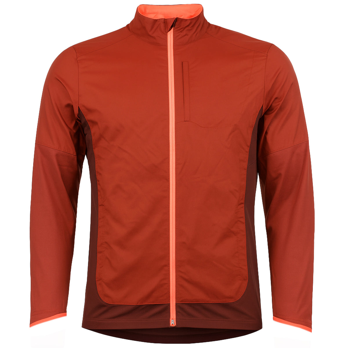 Brooks Fusion Hybrid Mens Dark Red Jacket