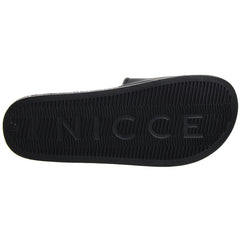 Nicce Dallas Mens Black Sliders