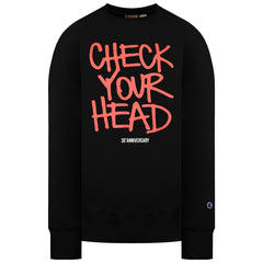 Champion x Beastie Boys Mens Black Sweater
