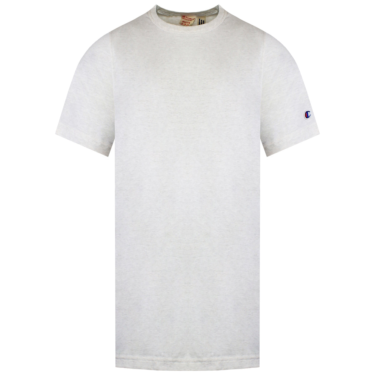 Champion Plain Mens Off White T-Shirt