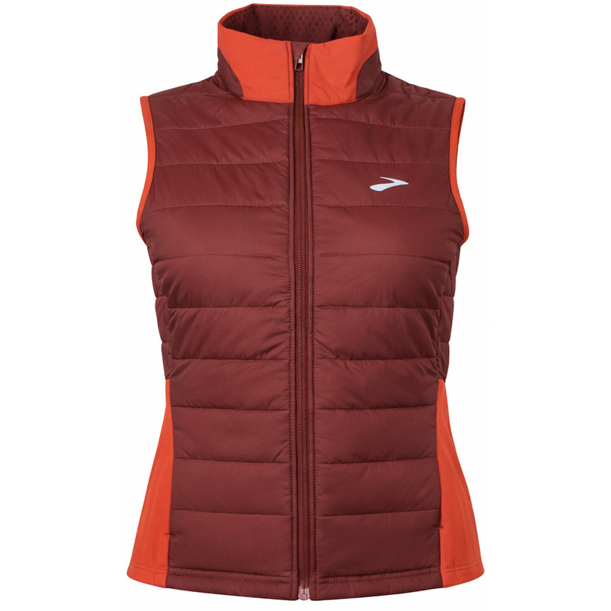 Brooks Shield Hybrid 2.0 Womens Dark Red Gilet