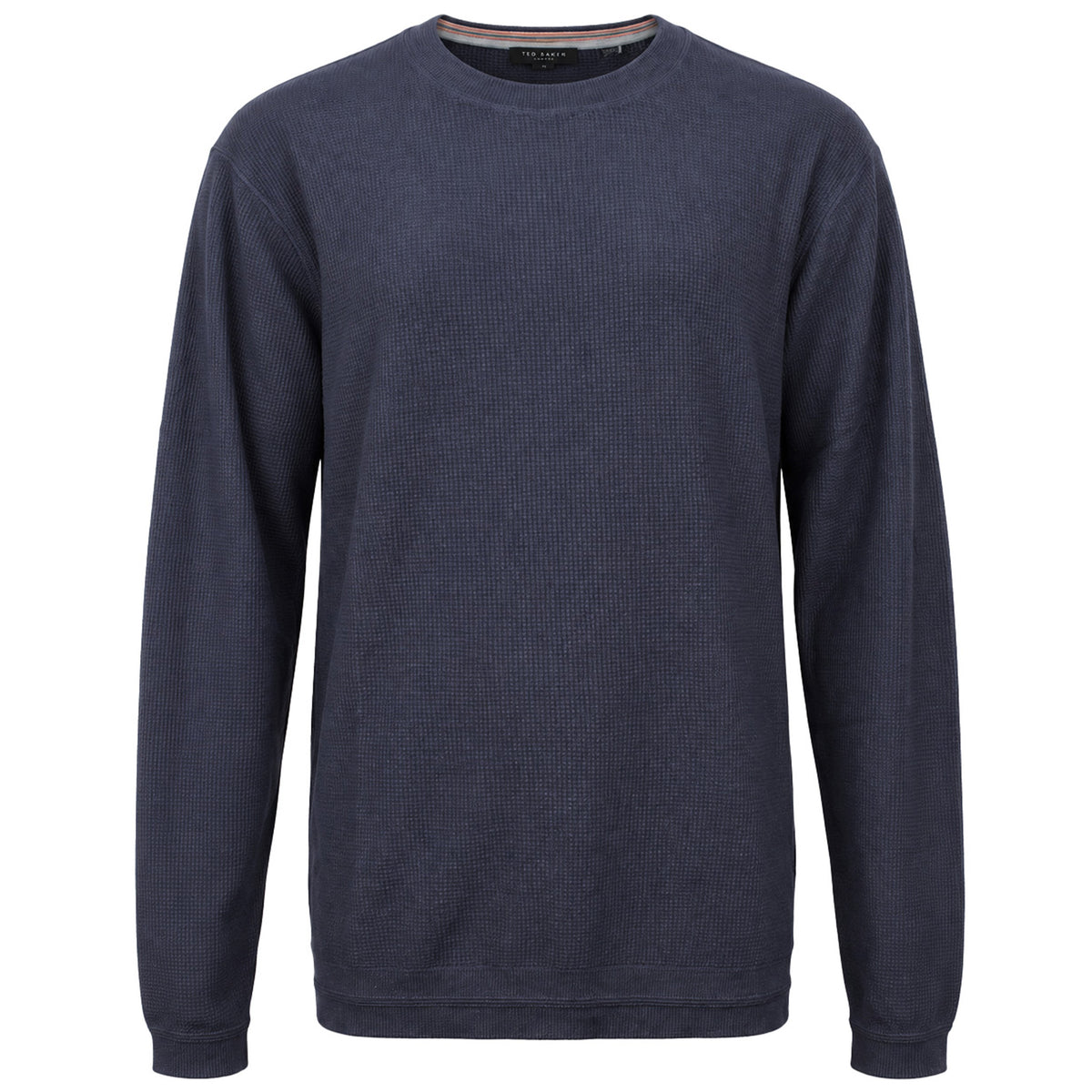 Ted Baker Staylay Mens Navy Textured Sweater