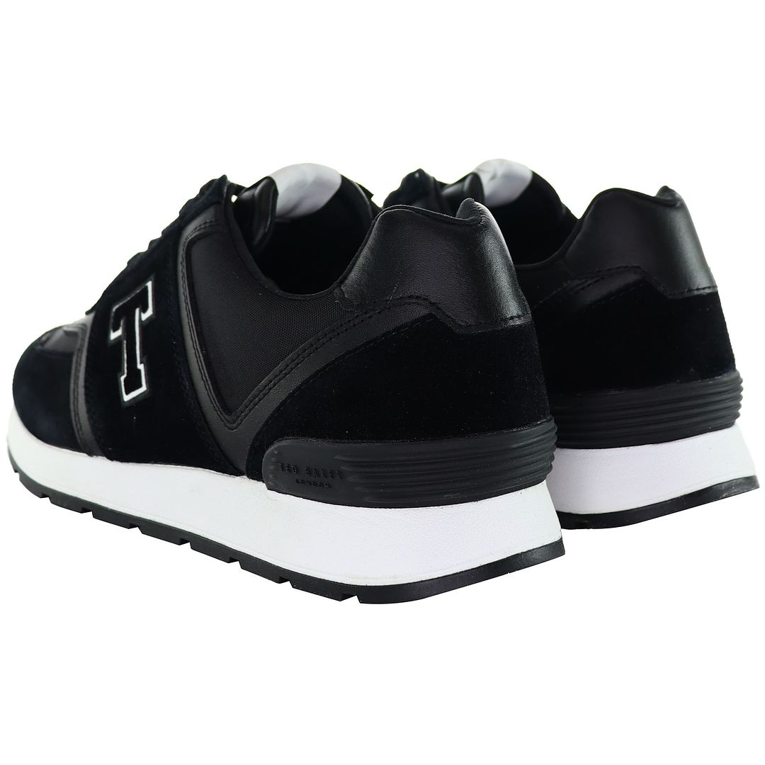 Ted Baker Gregory Retro Mens Black Trainers