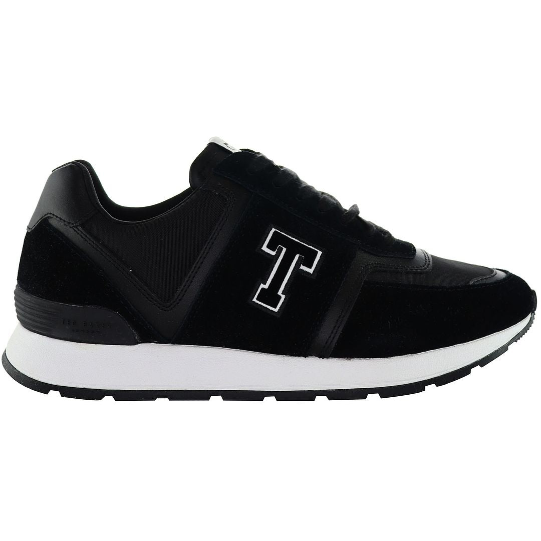 Ted Baker Gregory Retro Mens Black Trainers