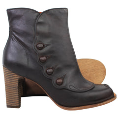 Timberland Marge Peep Womens Dark Brown Heel Boots