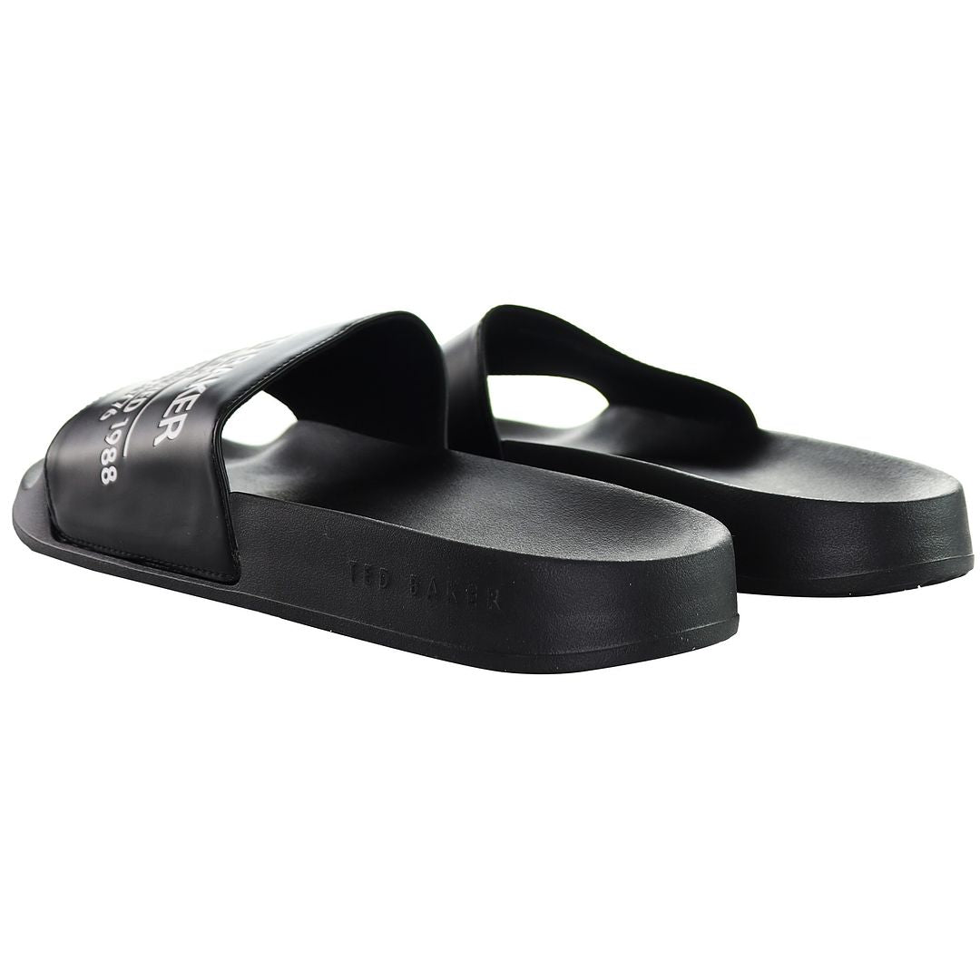 Ted Baker Aziell Mens Black Sliders