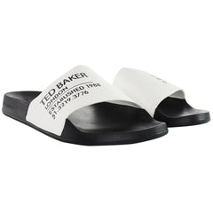 Ted Baker Aziell Mens White Sliders