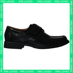 Clarks Huckley Roll Mens Black Shoes NO BOX