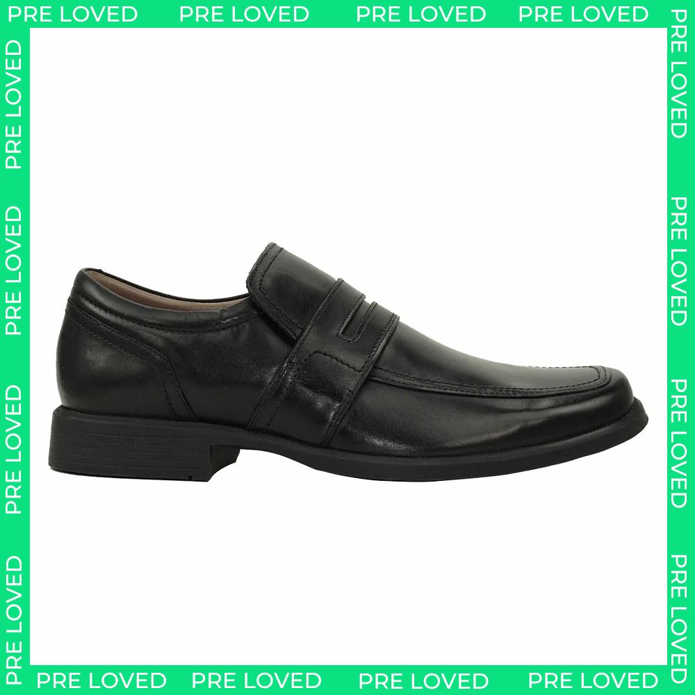 Clarks Huckley Work Mens Black Shoes NO BOX