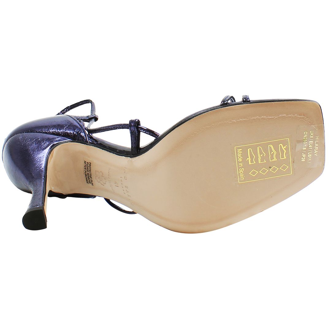 Ted Baker Hilaray Womens Navy Heeled Sandals