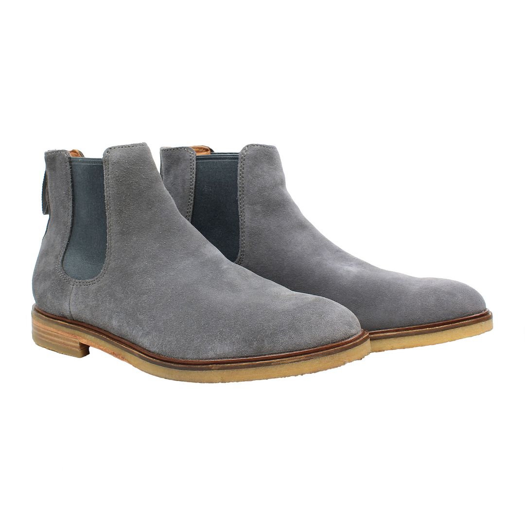 Clarks Clarkdale Gobi Mens Grey Boots NO BOX