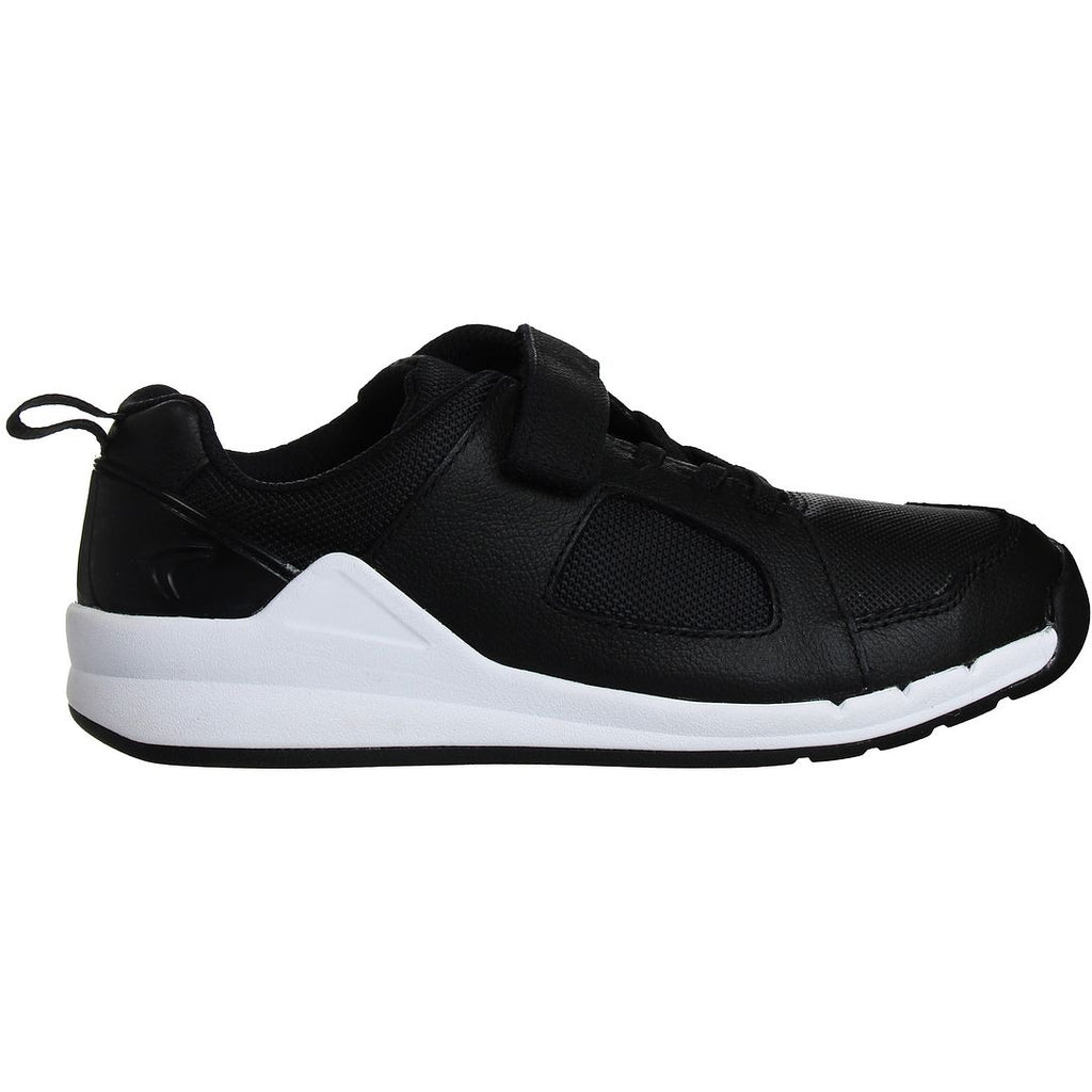 Clarks Orbit Ride Kids Black Trainers