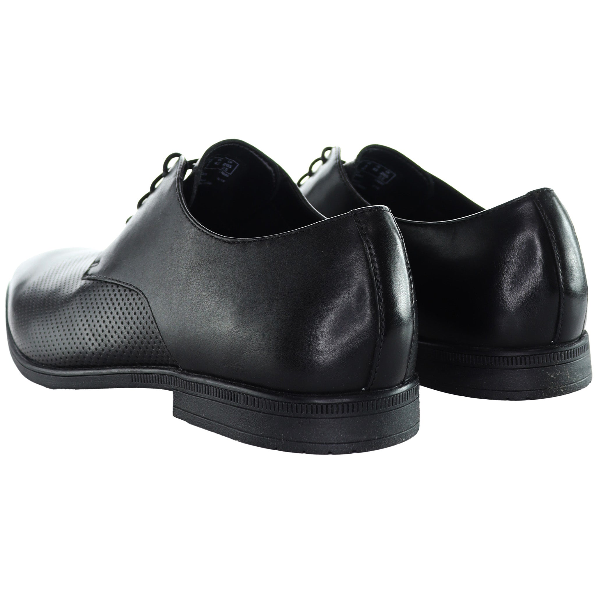 Clarks Bampton Cap Mens Black Shoes