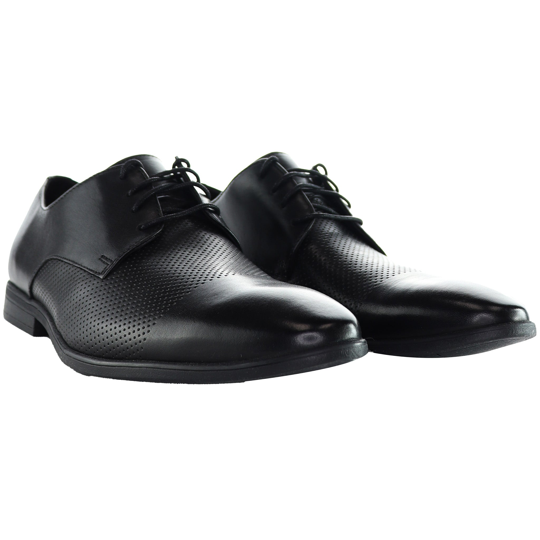 Clarks Bampton Cap Mens Black Shoes