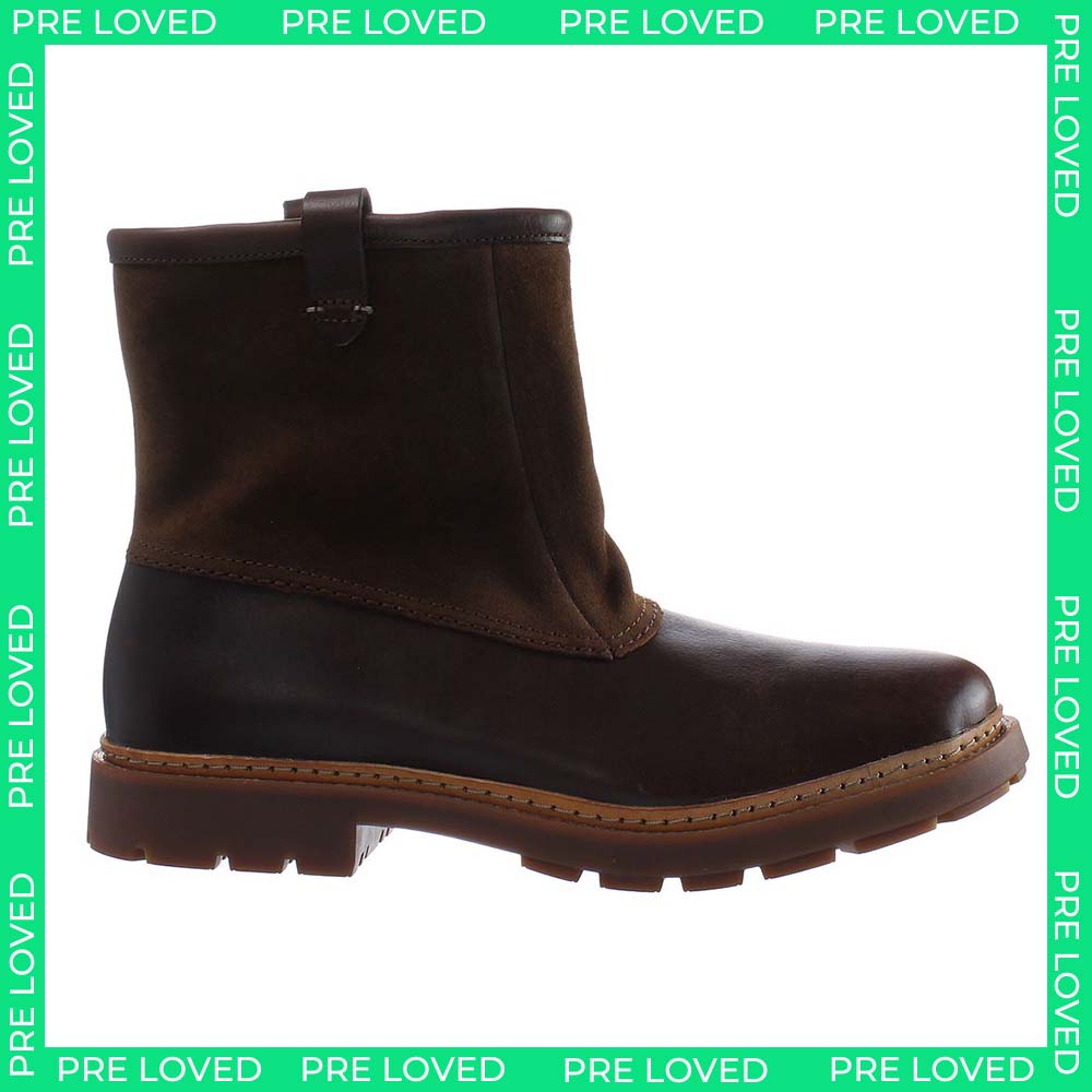 Clarks Trace Top Mens Brown Boots NO BOX