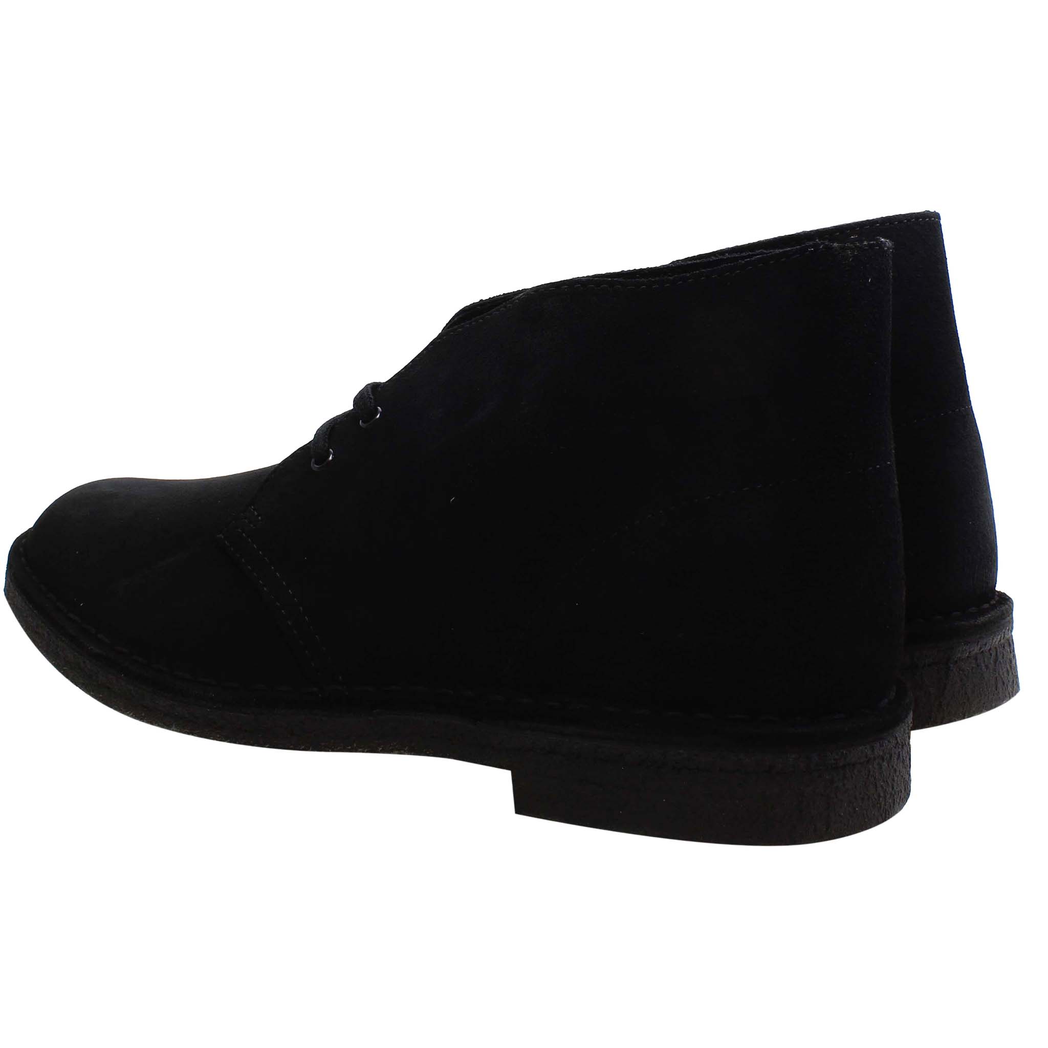 Clarks Desert Mens Black Boots