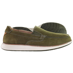 Clarks Un Pilot Step Mens Green Shoes